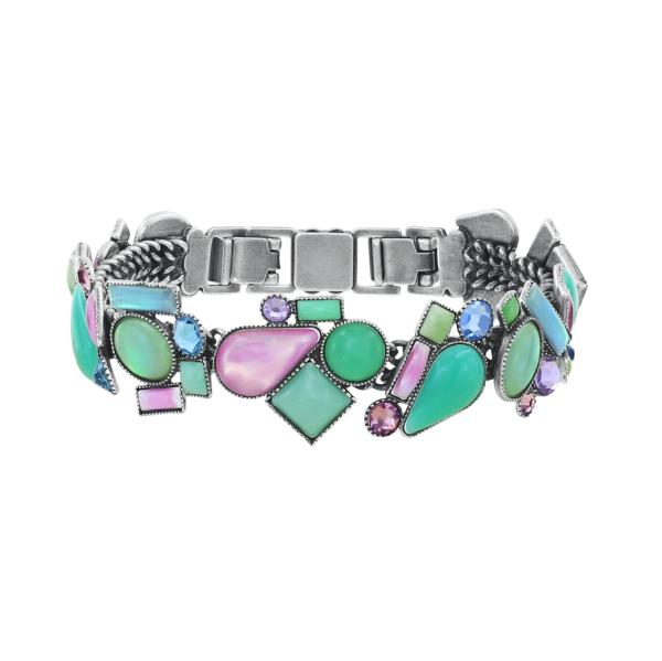 Pastel Multi - Afternoon Bling - Armband von Konplott